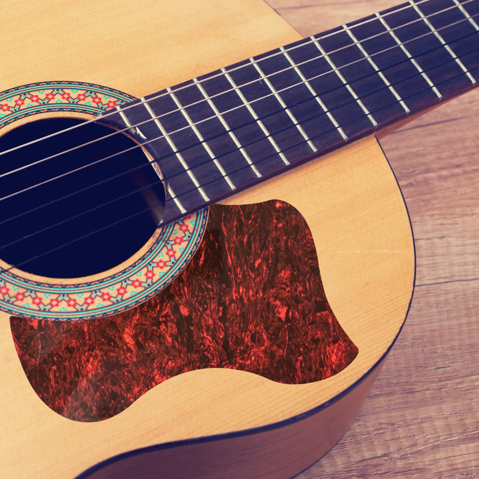 

Guitar Anti-Scratch Plate Protective Board Creative Appearance Decorative Effect Prevents Wear and Tear Guitar Pickguard