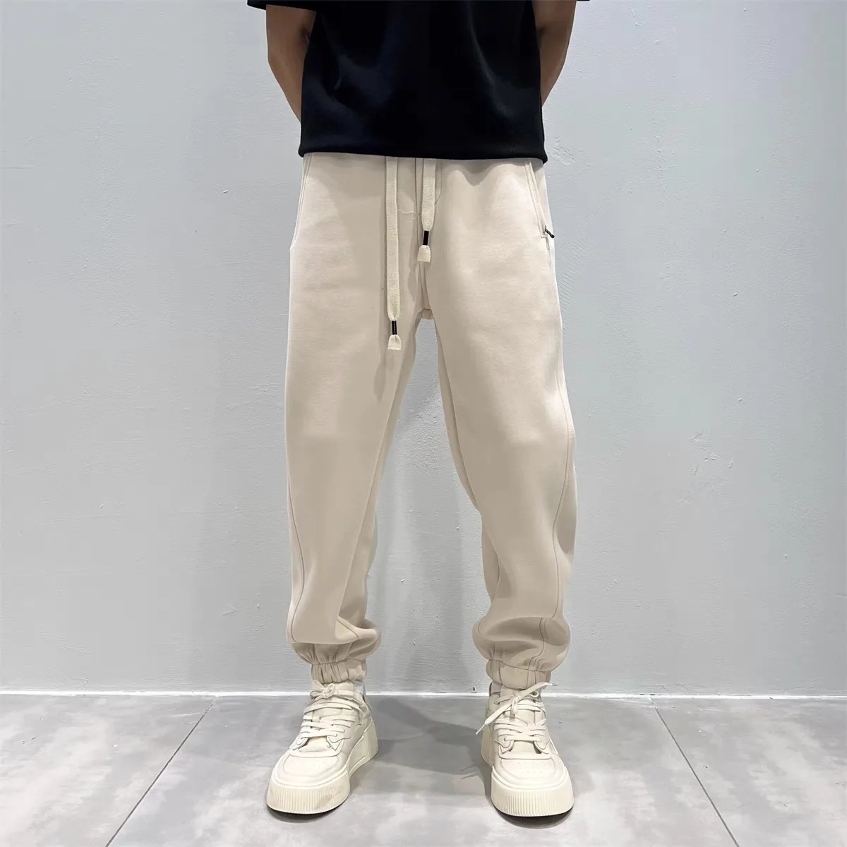 

Mens Trousers Sweatpants Men Clothing Men's Clothes Casual Pants Man Tracksuit Sport Gym Man Big Size Cargo Baggy Y2k