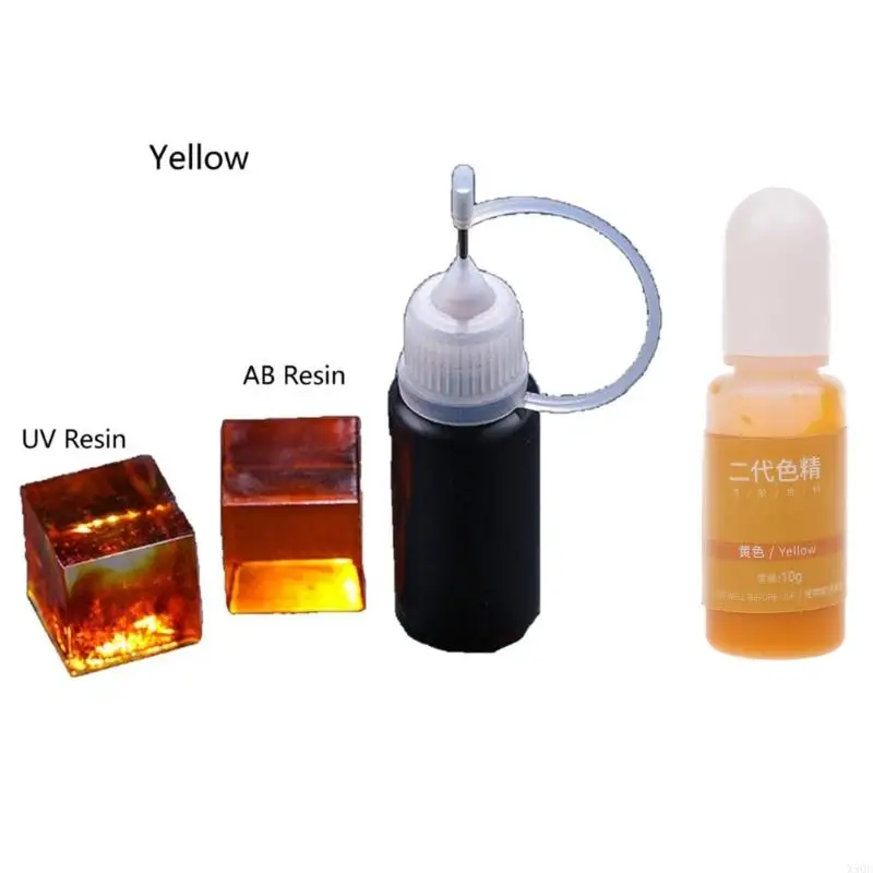 

7-color Spring/ Summer/ Autumn/ Winter Crystal Drop with Diffusing Color AB Resin Coloring for Paint Crafts
