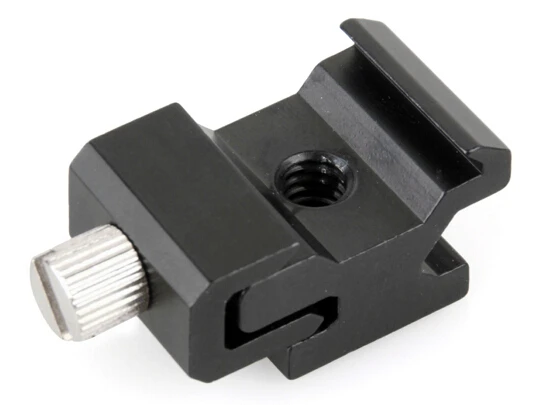 50PCS Camera Flash Hot Shoe to 1/4 Screw Adapter Tripod Flash stand Photo Studio Accessories