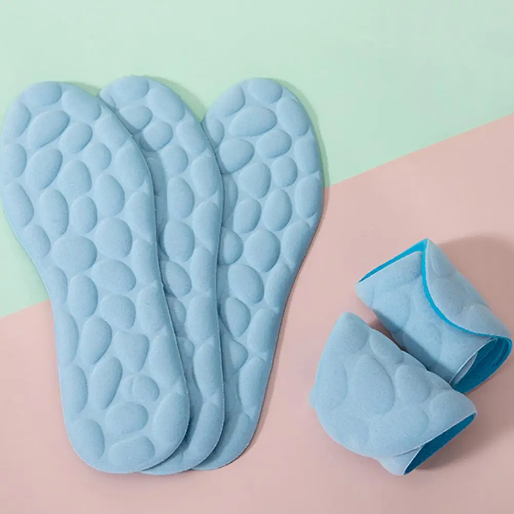 หน่วยความจําโฟม Insoles ศัลยกรรมกระดูกสําหรับรองเท้าผู้ชายผู้หญิง NANO Antibiotic Deodorization พื้นรองเท้าการดูดซึมเหงื่อ Running Cushion