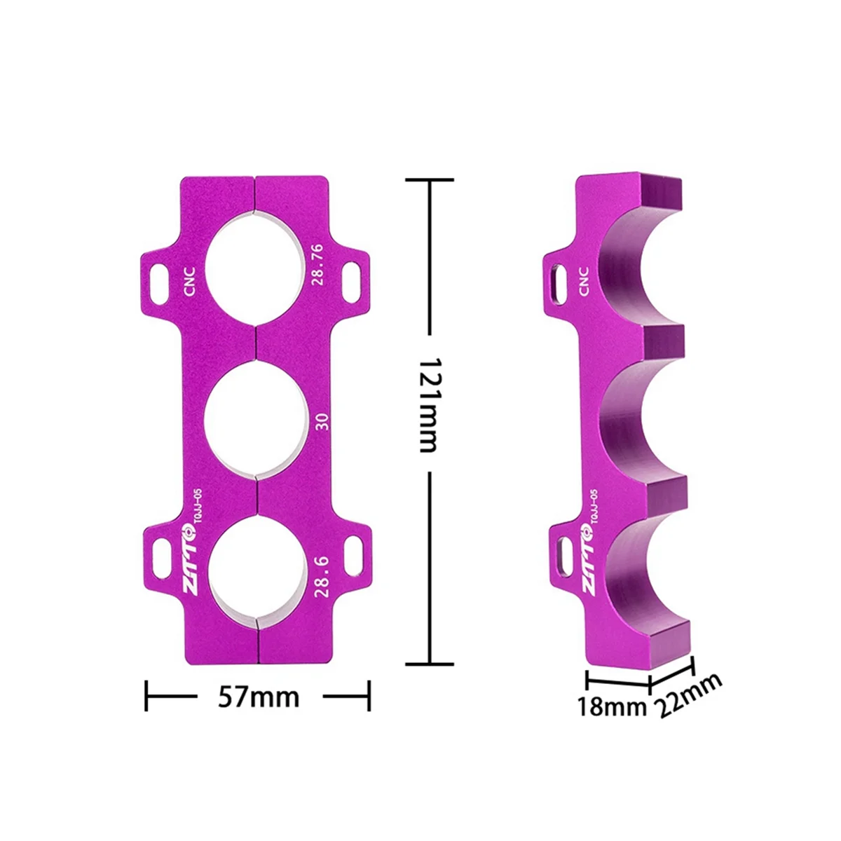N18R  Bicycle Universal Clamp Clamp Bicycle Hub Fork Universal Tool Wheel Set Maintenance Tool B