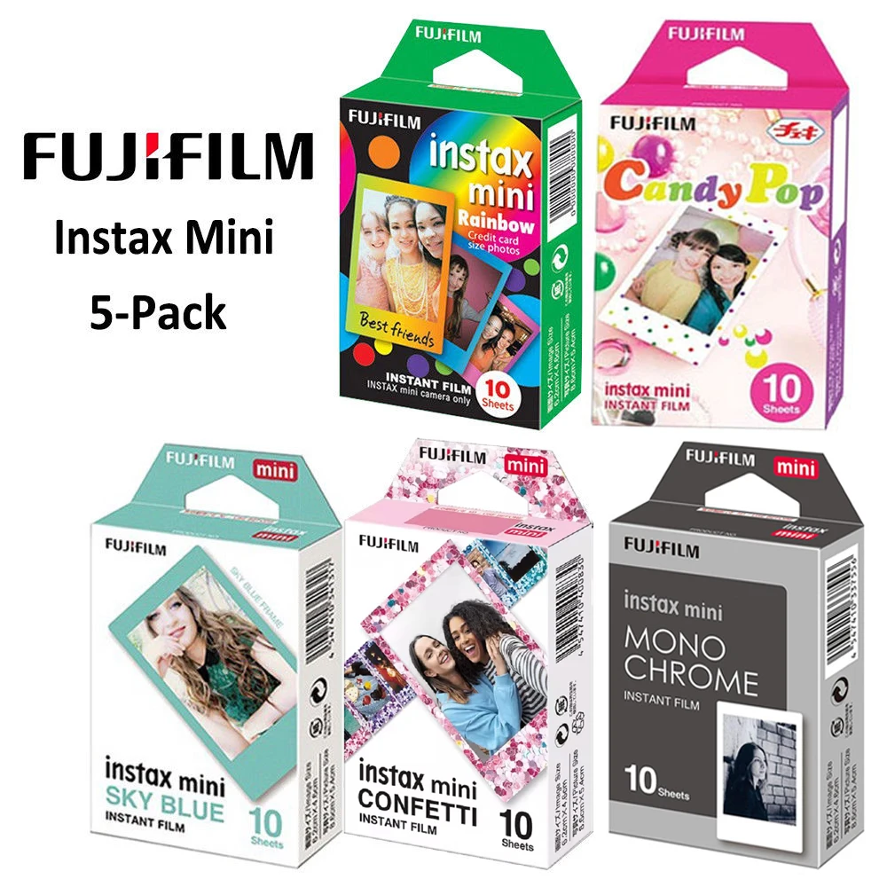 10/50 Sheets Fujifilm Instax Mini 12 Films 3 Inch Color Film for Instant Camera Mini SE 99 40 Evo 8 9 7+ 90 Instax Photo Paper