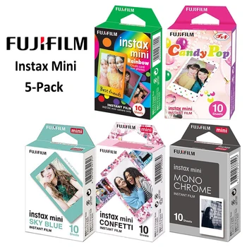 10/50 sheets for Fujifilm Instax Mini 12 films 3 inch color film instant camera Mini SE 99 40 Evo 8 9 7 + 90 Instax photo paper