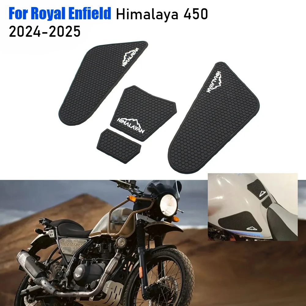 

Накладка-протектор на топливный бак для мотоцикла Royal Enfield Himalaya 450 HIMALAYAN450 2024 2025, наклейка-деколь, накладка на коленки для топливного бака