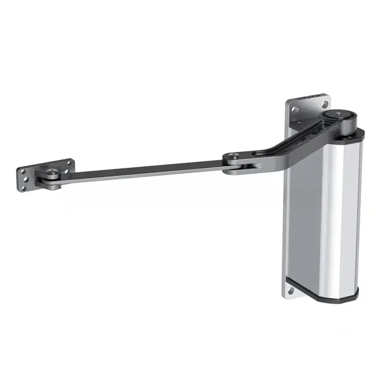 AC100-240V Automatic Gate Side Mounted Rainproof Metal 90 Degree Electric Swing Door Operator Pull Arm Opener