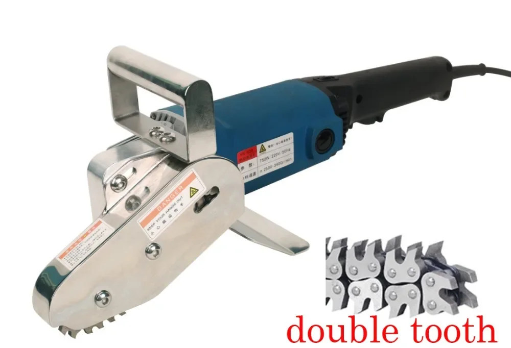 

1400W Double Claw Electric Carton Box Waste Stripper Stripping Machine Discharge Corrugated Cardboard Trimming tool 110V 220V