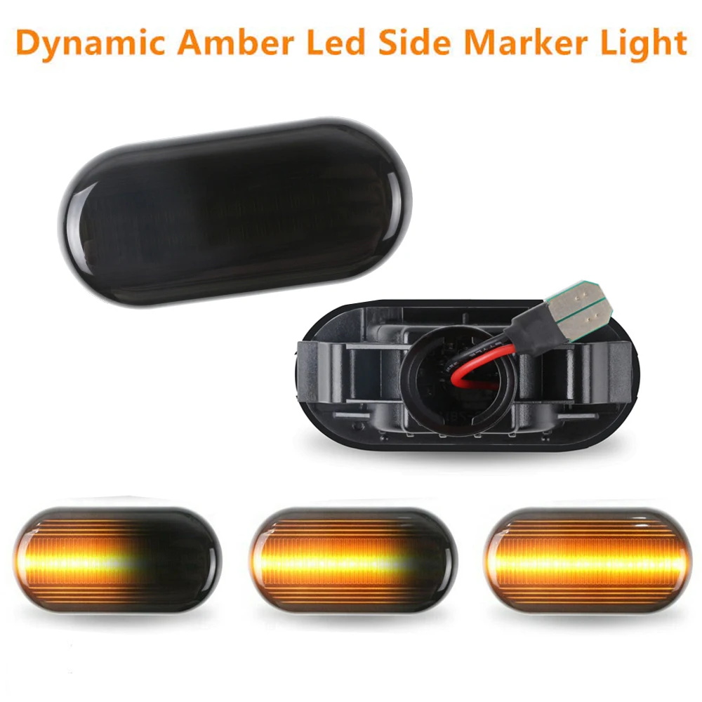 

Car Dynamic LED Side Marker Light Turn Signal Light For Nissan Tiida C11 Note E11 NE11 Micra K12 NP300 Navara D40 Qashqai J10