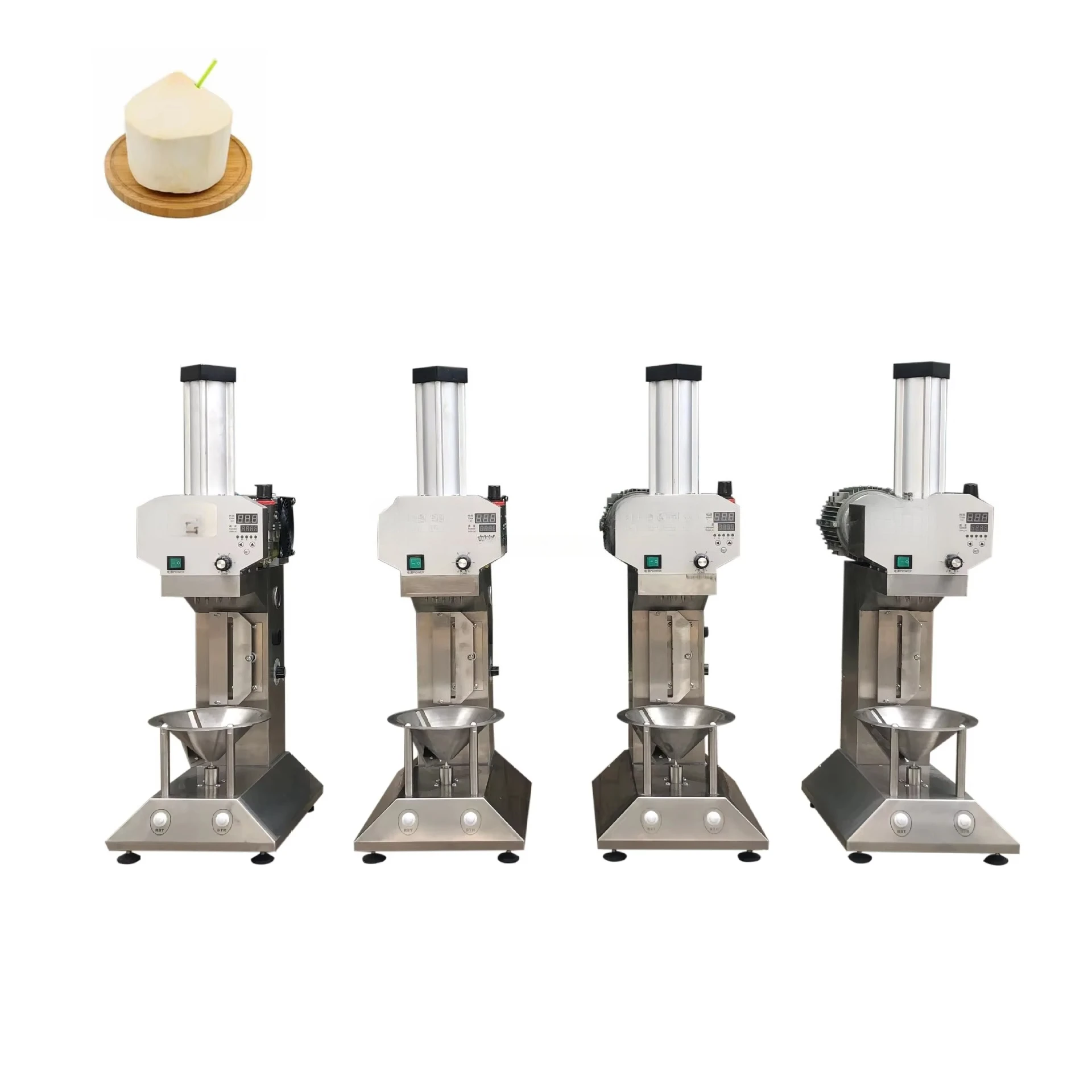 FOODLINE Coconut Machine Semi‑auto Coconut Shell Breaking Machine For Medium Size Coconut Processing Enterprise