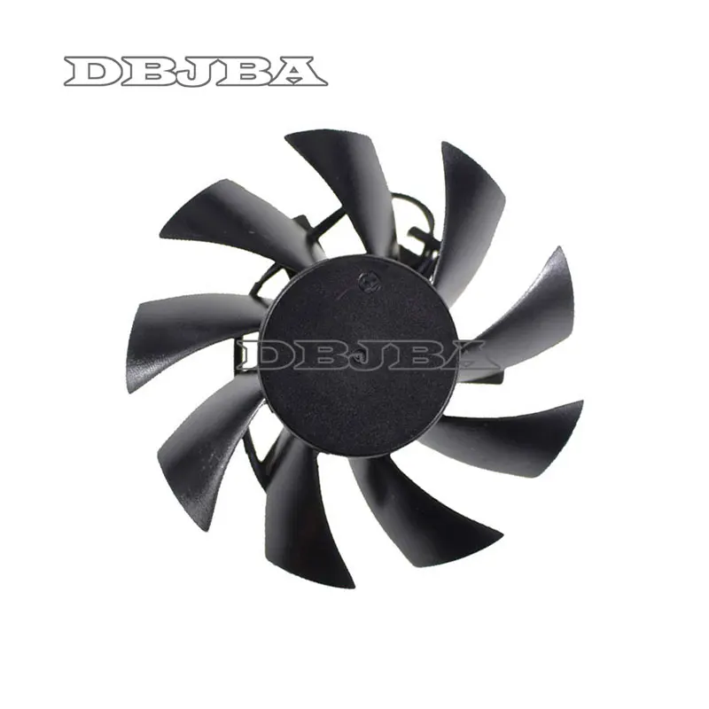 ر 128015 SH 75 مللي متر 2PIN DC12V 0.32A مروحة ل EVGA GTX 650 650Ti GTS 450 مروحة بطاقة الرسومات