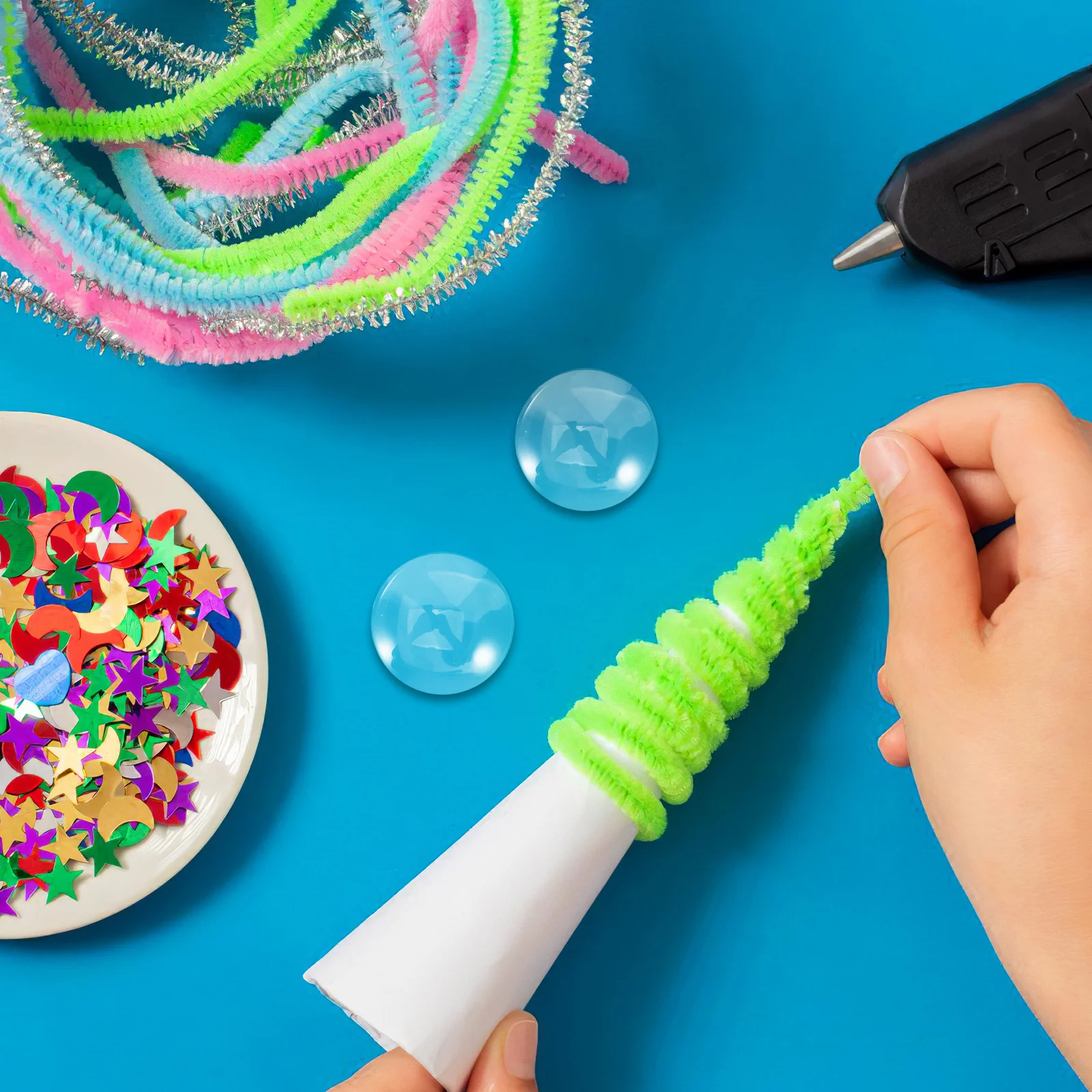 

15Pcs Clear Glass Round Cabochon Transparent Flatback Dome 58Mm for DIY Jewelry Making Craft Cabochons Findings Pendants