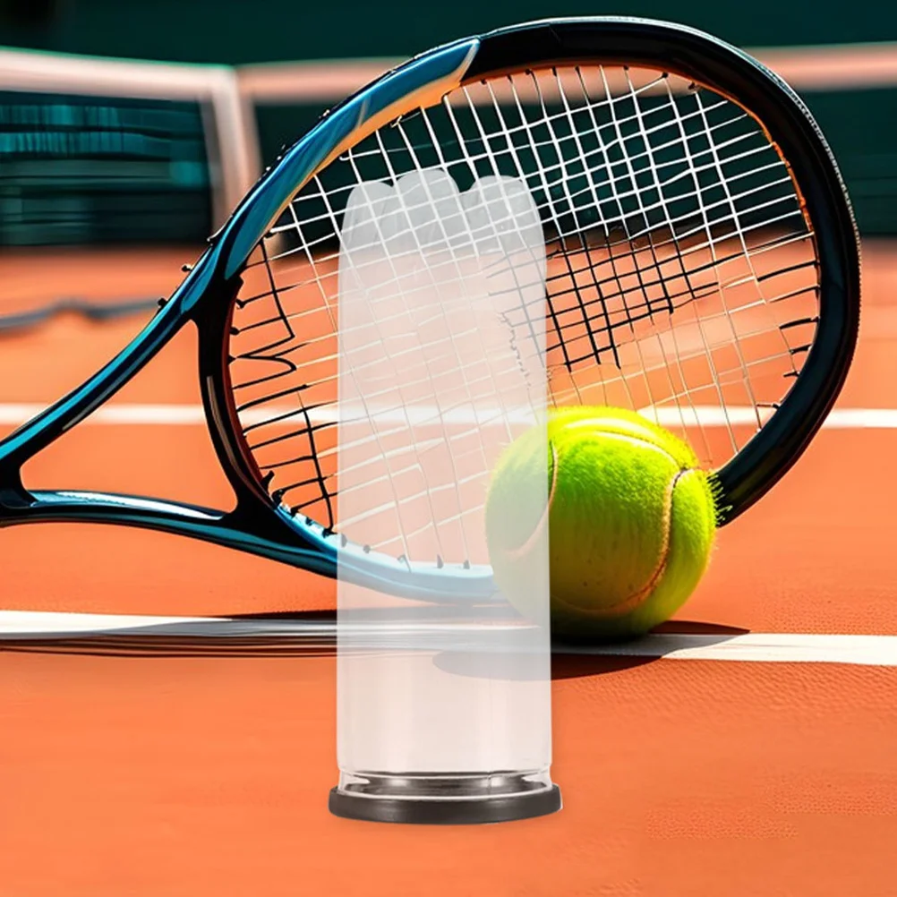 

8Pcs Transparent Tennis Ball Canister Storage Tube Portable Organizer Dustproof Container for Pickleball Baseball Softball Use