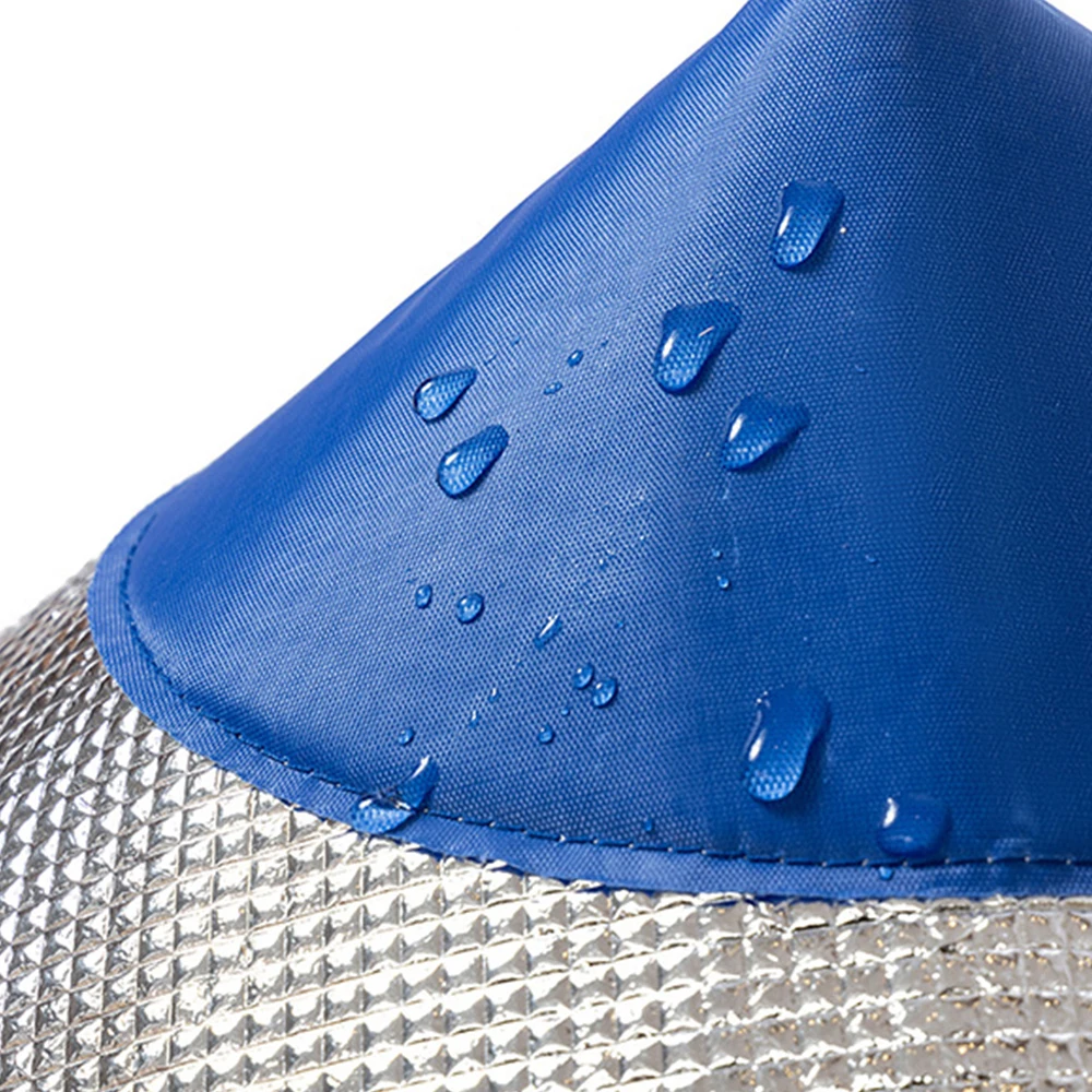 عباءة ثي العزل الحراري قبعات للحماية من الشمس واسعة حافة عباءة ثي الشاي قطف قبعة سميكة الشمس والأشعة فوق البنفسجية قبعة العمل الزراعية للجنسين