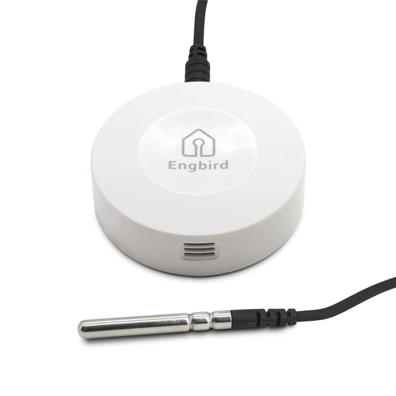 Imagem -02 - Inkbird-wifi Inteligente Sensor de Temperatura e Umidade Retroiluminação Interior Higrômetro Termômetro Assistente Doméstico