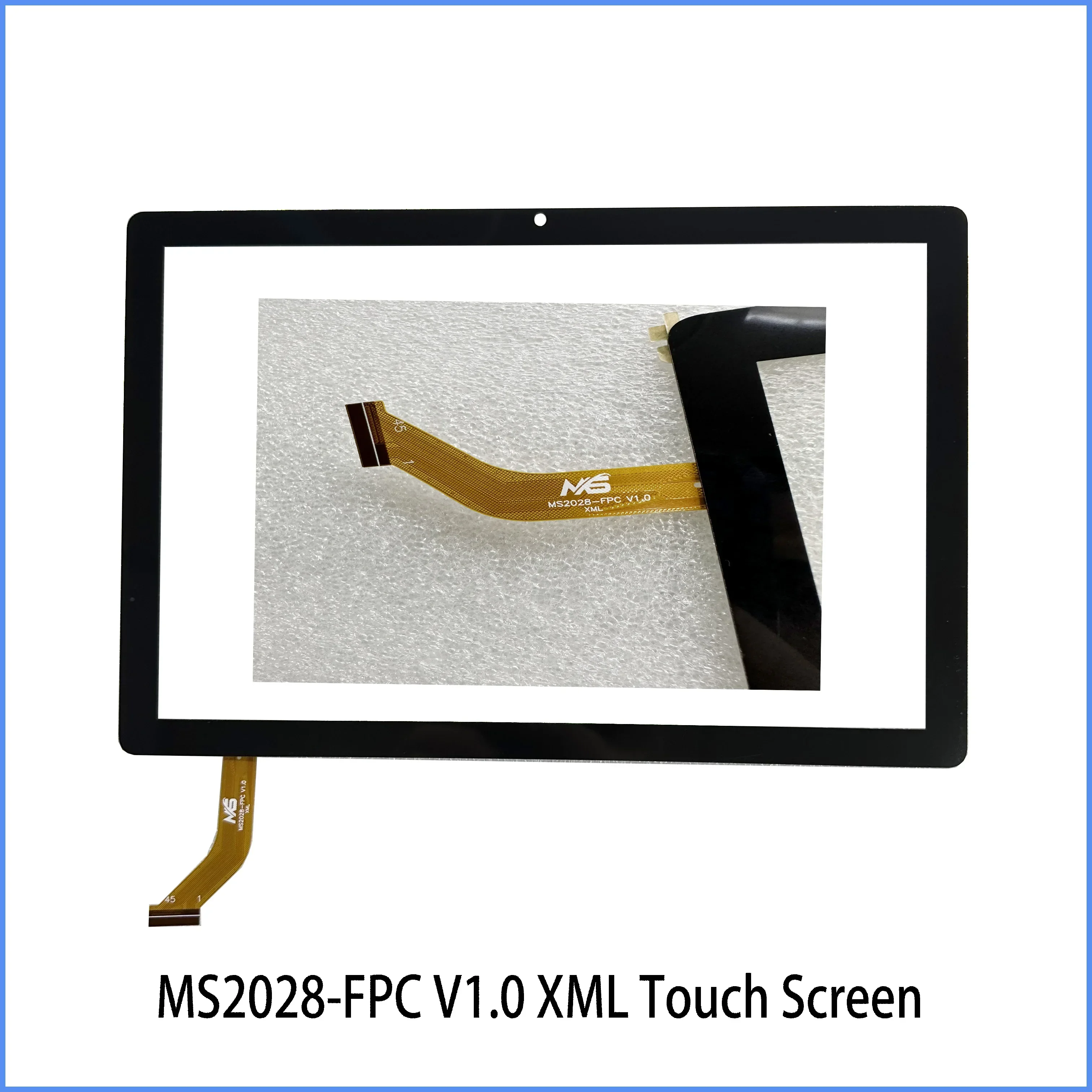 New 10.1 Inch 45PIN P/N MS2028-FPC V1.0 For Anses Enacom 10 Tablet Capacitive Touch Screen Digitizer Sensor External Glass Panel