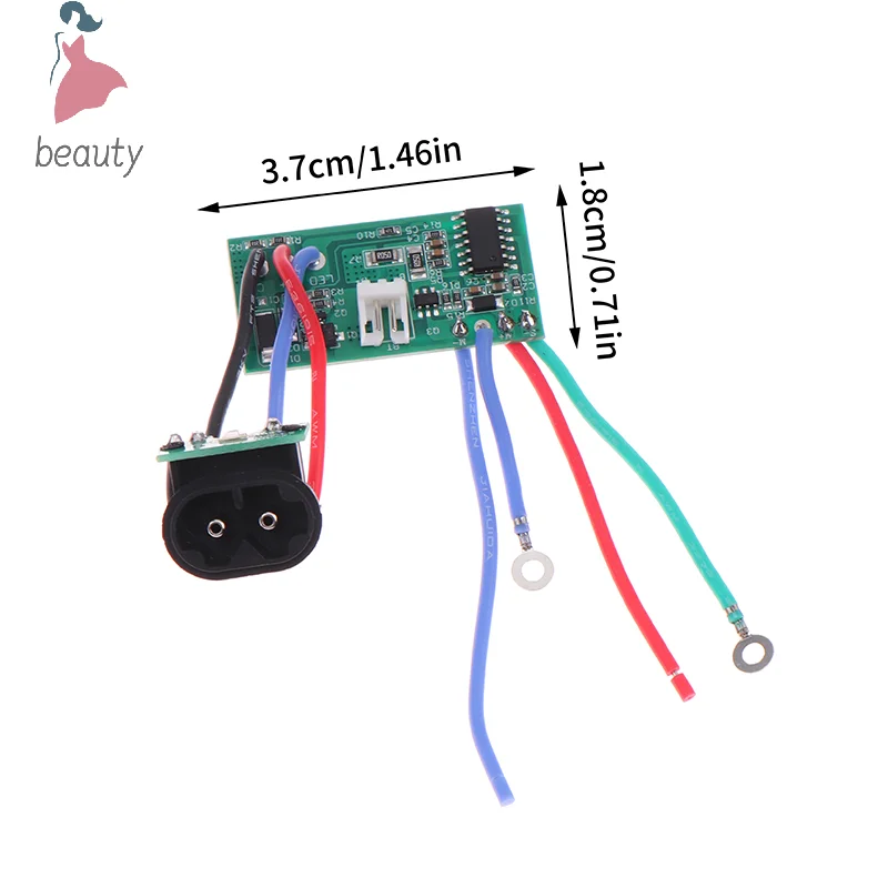 Placa base de circuito para cortadora de pelo eléctrica, accesorios de repuesto para cortadora de pelo 8148/8591, 1 Juego