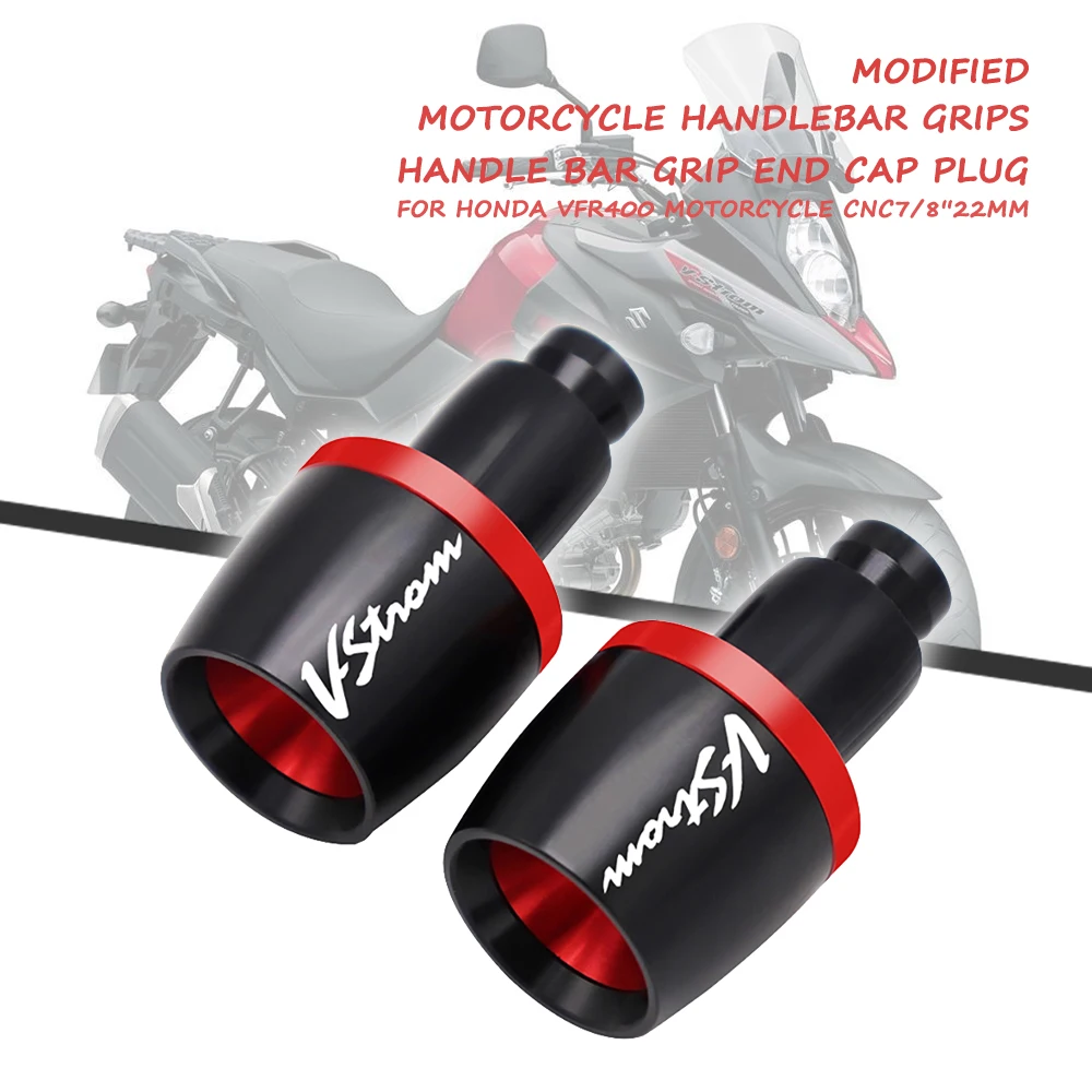 

Motorcycle Handle Suitable for Suzuki DL650 DL1000 Vstrom V-strom 650 1000 1050/1050 7/8 "22MM Handle Handle End Cover Plug