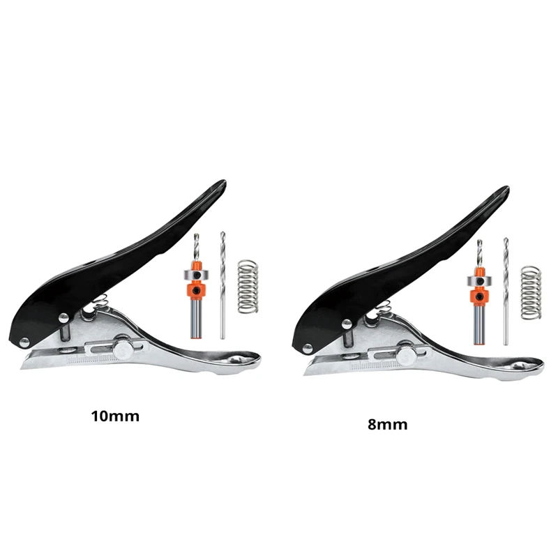 

Portable Hole Punch Tool, Single Hole Puncher For Paper Plastic Cardboard, Heavy Duty Single Hole Punch For ID Card