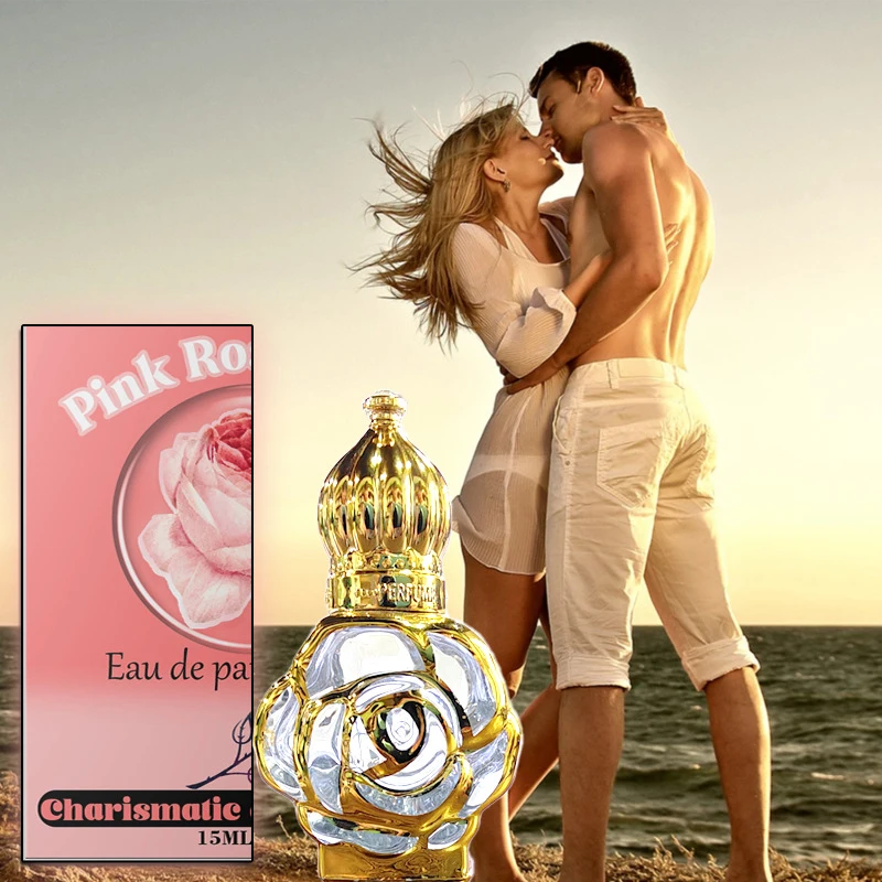 

Premium Portable Rose Roll-On Fragrance Oil, 15g Mini Size, Floral Scent, Long Lasting Body Oil