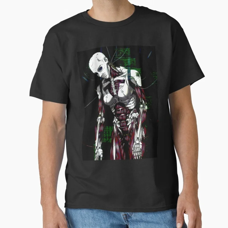 

Ghost In The Shell 1024 Cyberpunk Video game Cyborg Girl T shirt Large size Tops Anime Graphic Print Cartoon tee Y2K Clothes