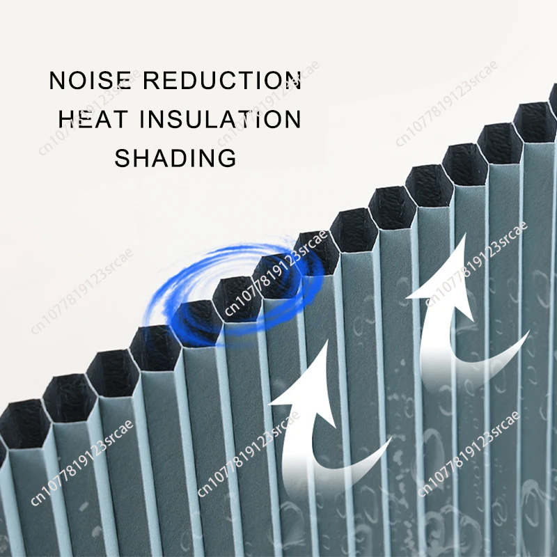 for Manufacturer Price Honeycomb Curtain Fabric Aluminum Frame Blackout Roller Vertical Honeycomb Blinds Sliding Door