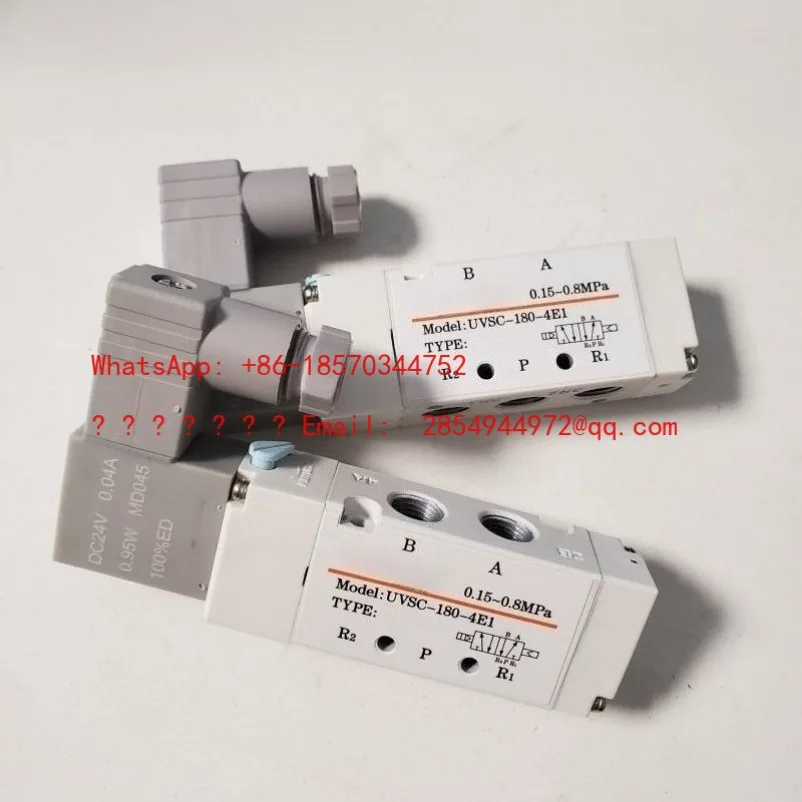 

L Brand New Genuine, Pneumatic Valve, Solenoid Valve UVSC-180-4E1 4E2