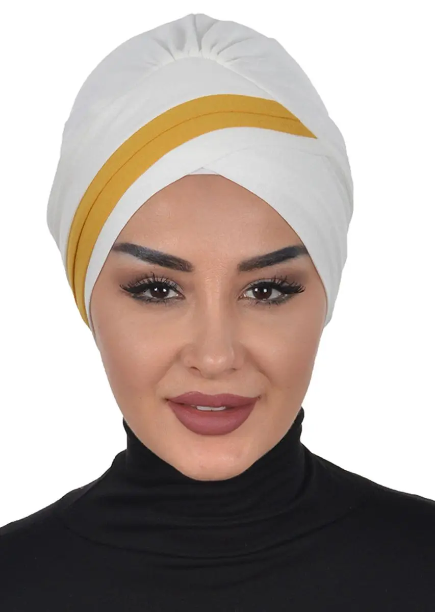 Doppel farbige gekämmte Knochen creme