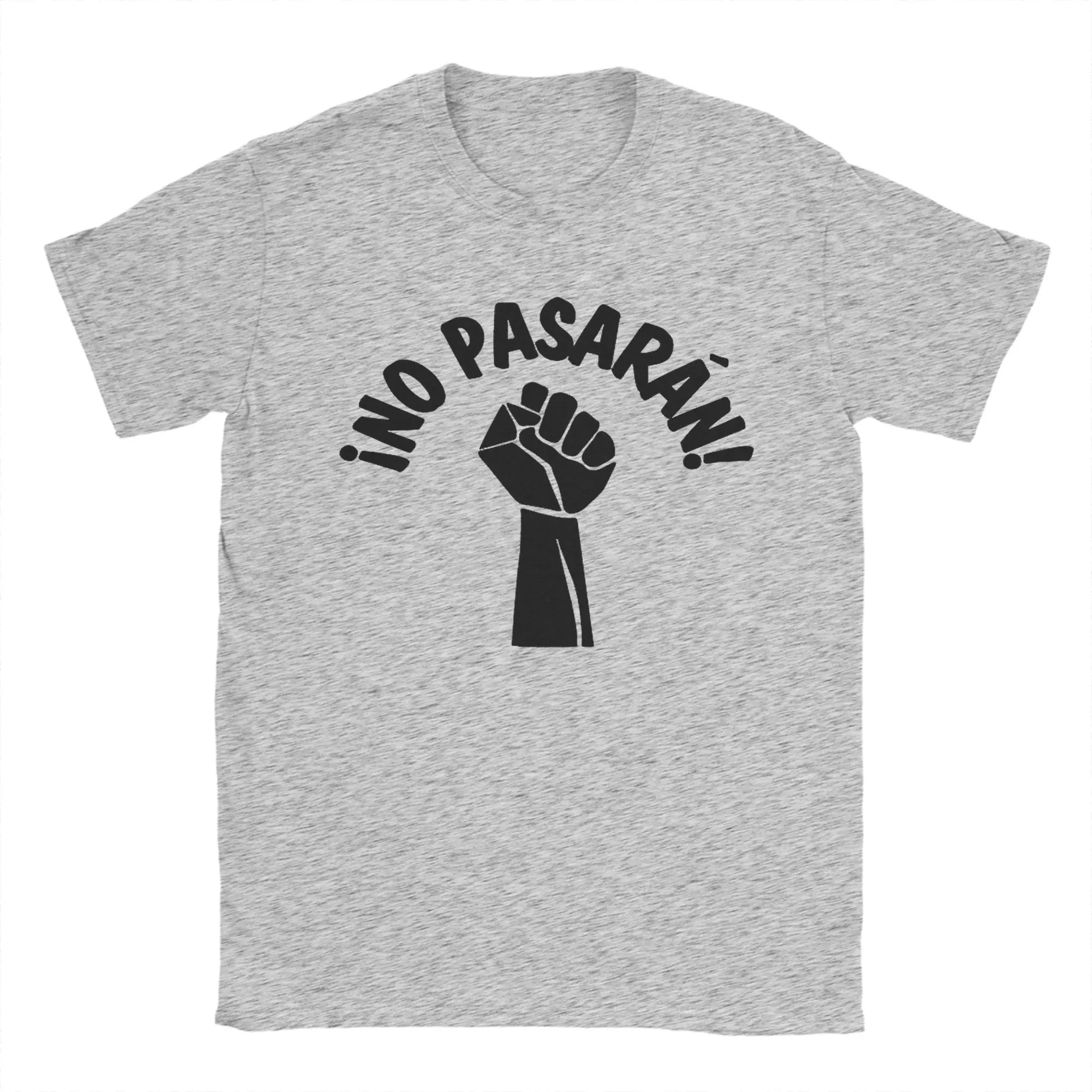 No Pasaran Riot T-Shirt for Men Women  Casual Cotton Tee Shirt Crewneck Short Sleeve T Shirt 4XL 5XL 6XL Tops