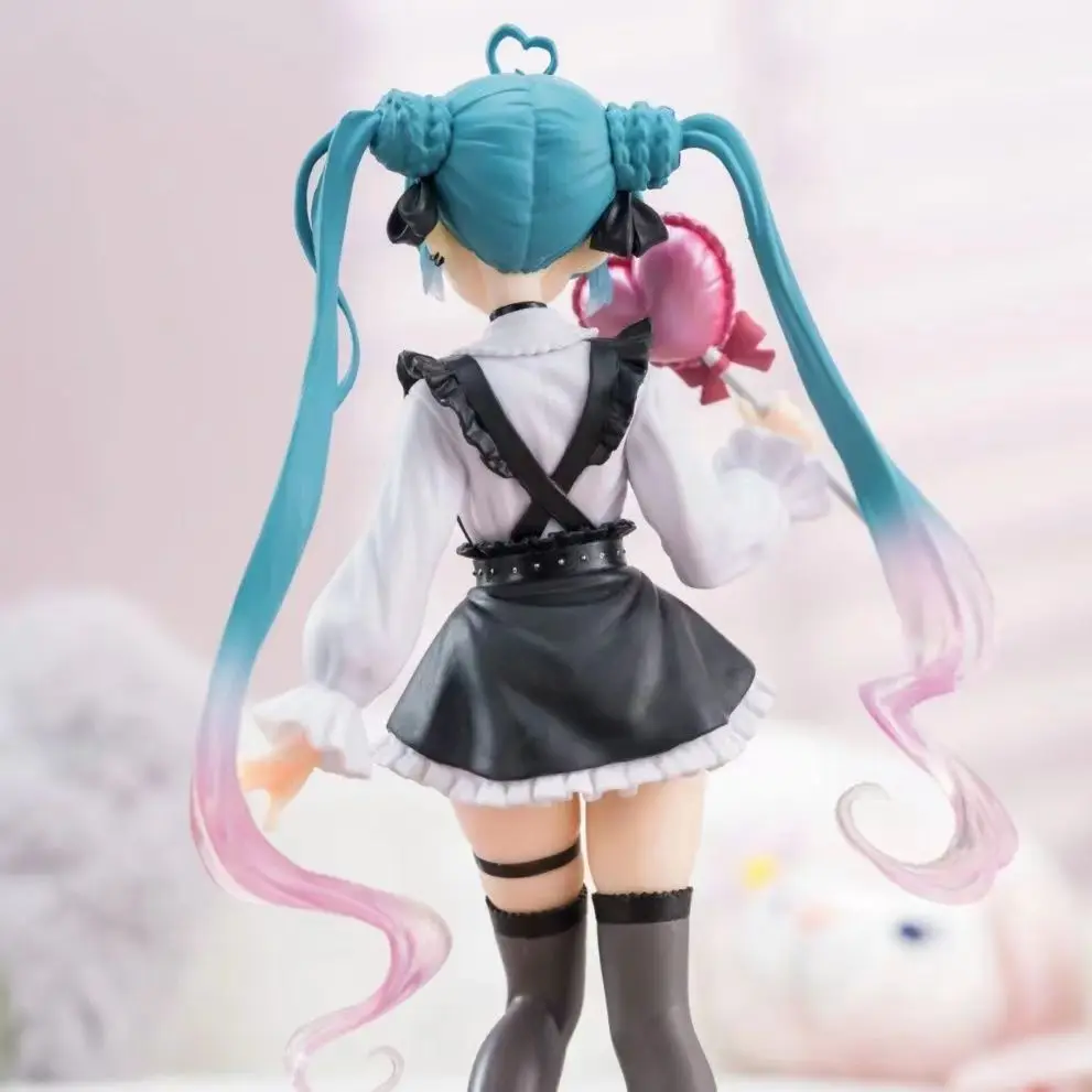 Japanse Anime-Films Rond Hatsune Miku Lolly Meid Handgemaakte Model Desktop Ornamenten Kinderspeelgoed Verjaardagscadeaus.