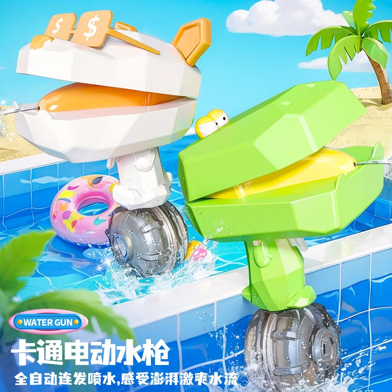 Pistola de agua para niños, juguete de verano, deportes acuáticos, perro, cocodrilo, juegos de playa para niños, juguetes acuáticos para exteriores, regalos de cumpleaños para niños