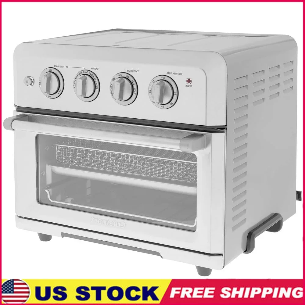 Convection Toaster Oven Air Fryer 1800W 6-in-1 Function Timer Nonstick Easy Clean Bake Broil Toast Roast