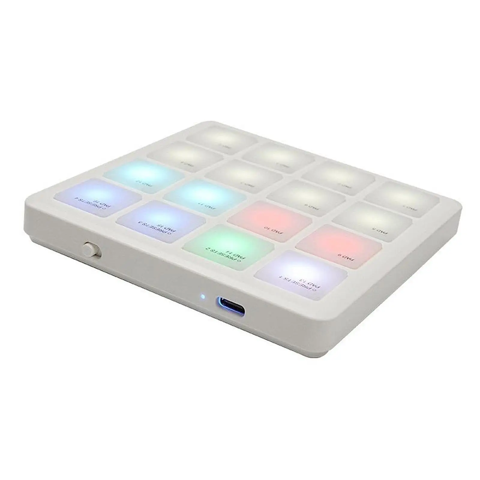 

Компактный легкий MIDI-контроллер с 16 портативными портативными планками RGB Beat Pads