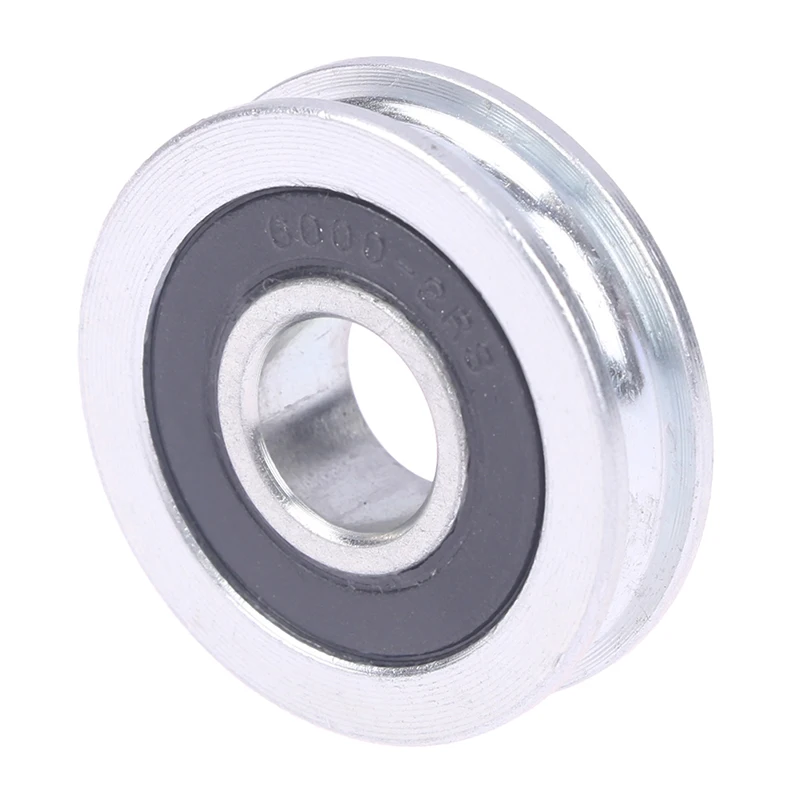 Poulie de roulement à rainure en U, roue de guidage de roue concave non standard rainurée, fil de 5mm de diamètre, pape, piste, 10x30x8mm
