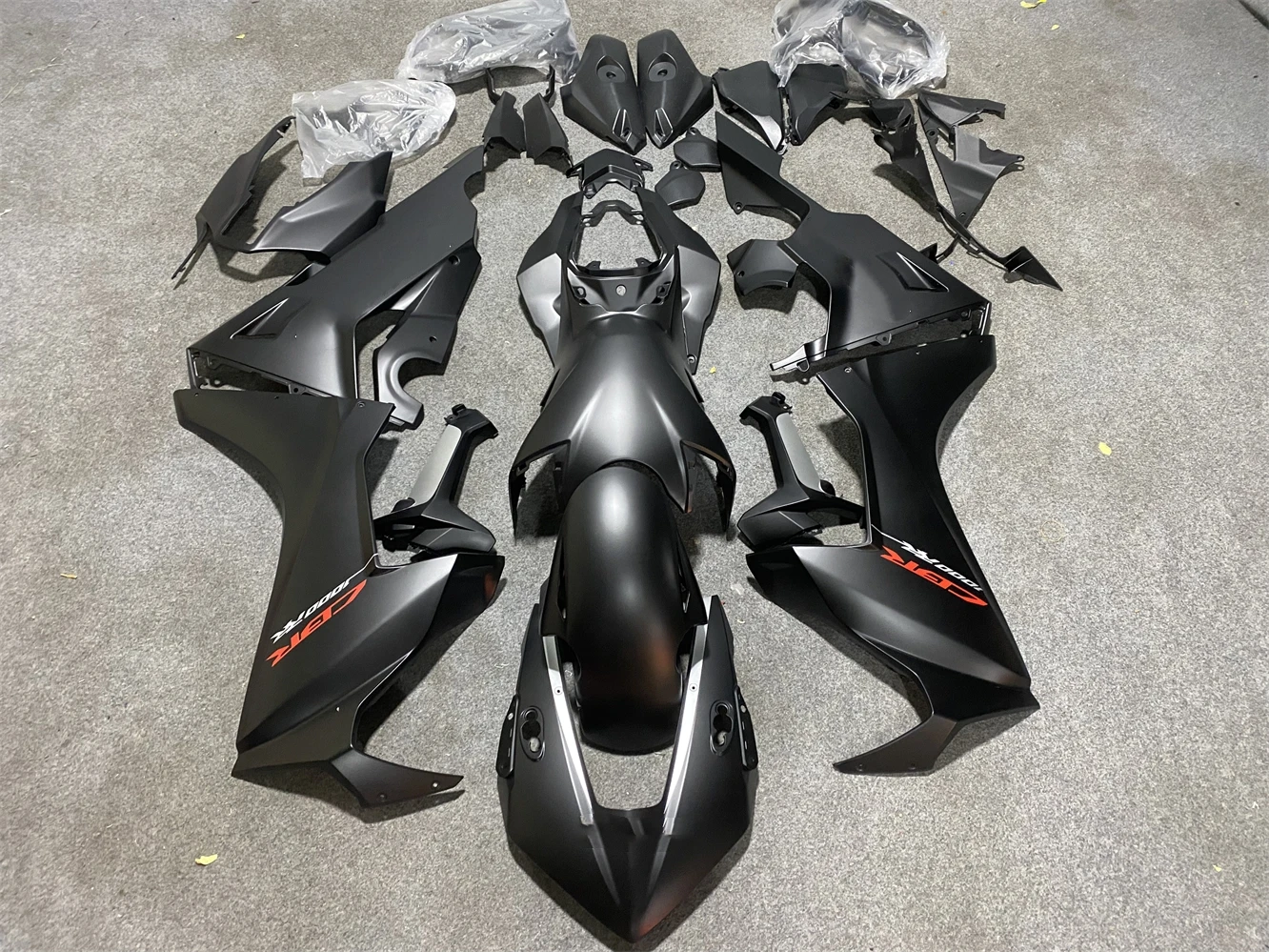 Motorcycle Fairing Kit fits CBR1000RR 17 18 19 year CBR1000 2017 2018 2019 Fairing Black silver Red motorcycle shell