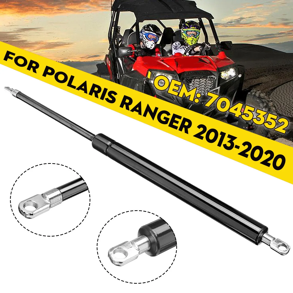 

ATV Hydraulic Rod Hood Installation Support Rod For Polaris Ranger 900 XP 2013 For Ranger 900 Crew 2014 Ranger 900 Crew EPS