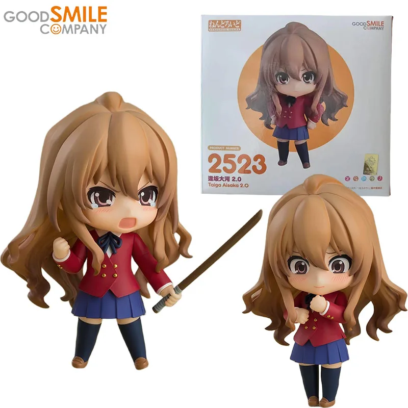 

Good Smile Genuine Nendoroid TIGER×DRAGON！ Anime Figure Aisaka Taiga Action Toys for Boys Girls Christmas Gift Collectible Model
