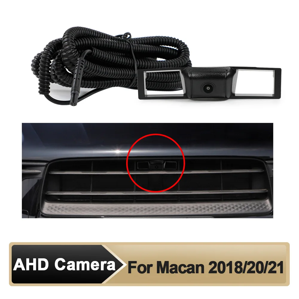 

For Porsche 2018/2020/2021 Macan front camera dual switching 150 degree level, night vision HD camera