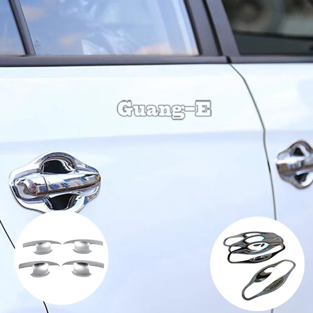 

Для Hyundai Creta IX25 2014-2019: Накладка на подлокотник кузова автомобиля, хромированная отделка из АБС-пластика, внешняя рамка дверной ручки с подсветкой