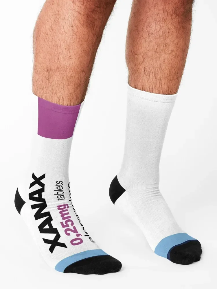 Xanax Socken verrückte japanische Mode Junge Socken Frauen