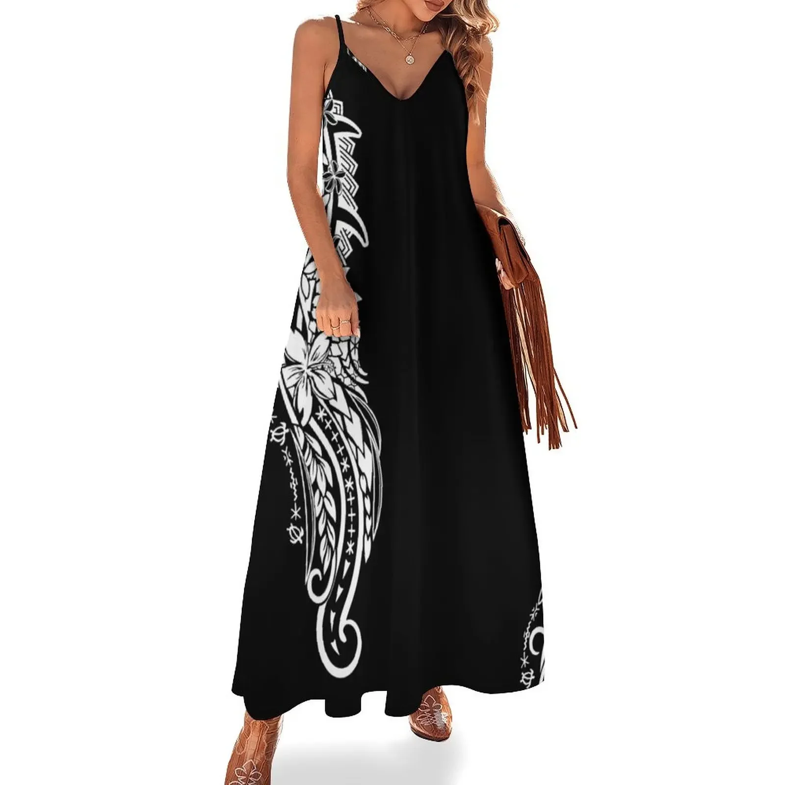 

Polynesian Tribal Side Band Sleeveless Dress sexy dress for women dresses ladies 2025 summer dresses summer