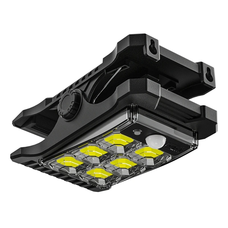 Solar Charging Garden Clamp Light Motion Sensor Light Balcony Yard Wall Waterproof Sensor Light Waterproof Sensor Light