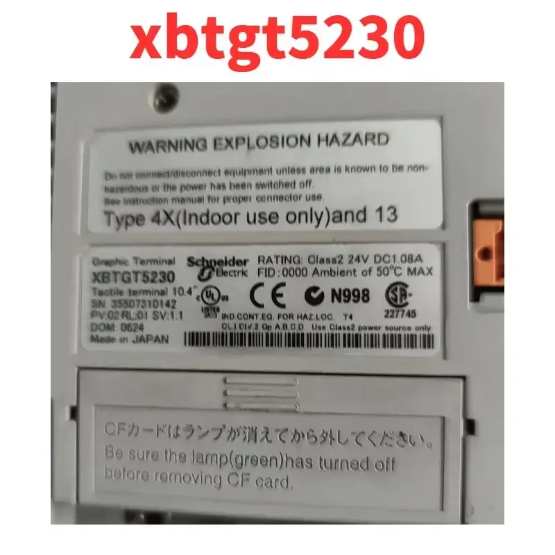 Second-hand test OK xbtgt5230