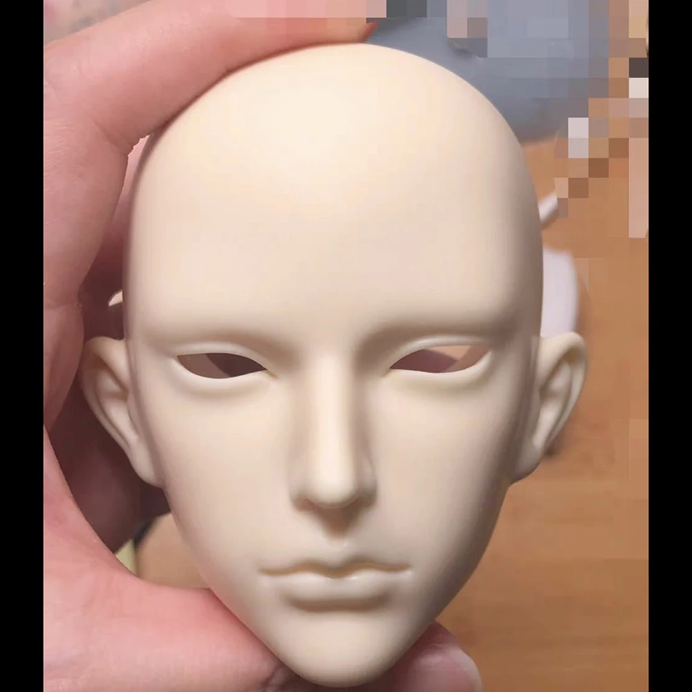 

1/3 голова куклы BJD без макияжа, смоляная голова куклы мальчика/вдяка, аксессуары для кукол «сделай сам» для 1/3 BJD, игрушки без макияжа