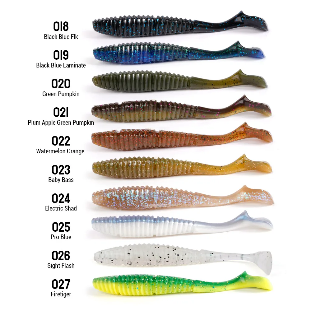 Señuelos swimbait de silicona para lucios y lubinas – Vinilo DYY 14cm - imagen 3