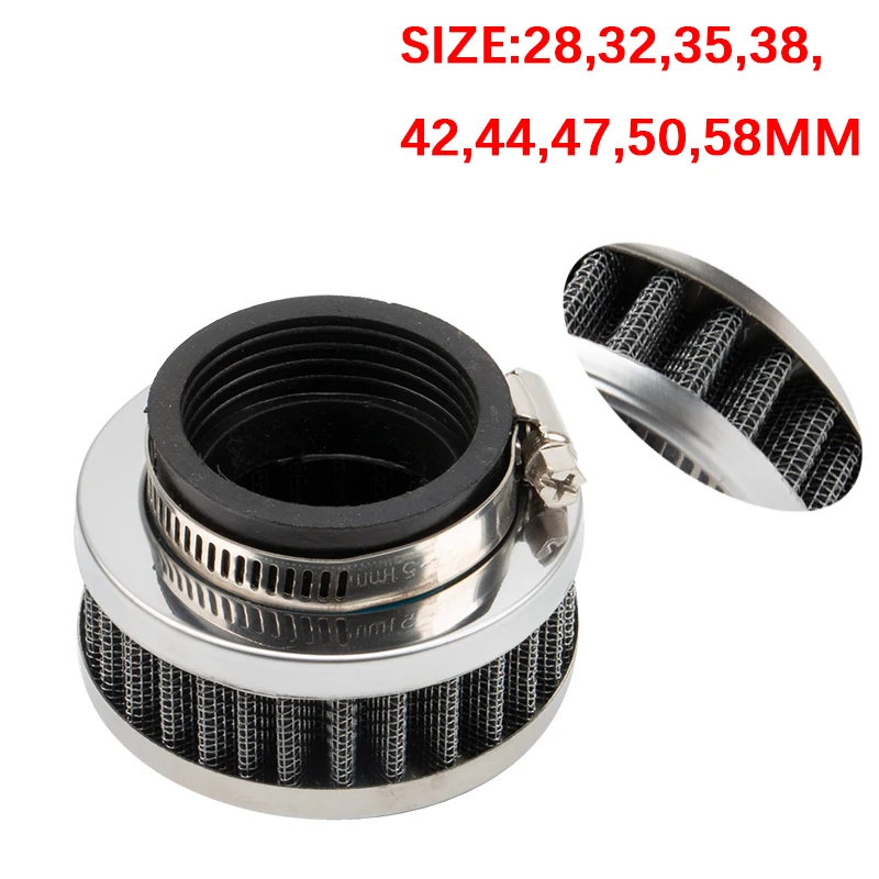 

Universal Motorcycle Air Filter28mm-48mm Cold Air Intake Filters Vehicles Air Filters Car Accessories FOR ATV Beach Buggy