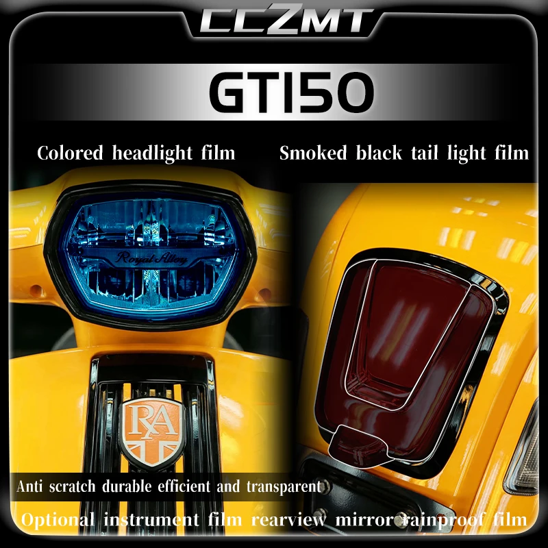 

For RA GT150 gt150 headlight film instrument film high transparency sticker film modified parts accessories