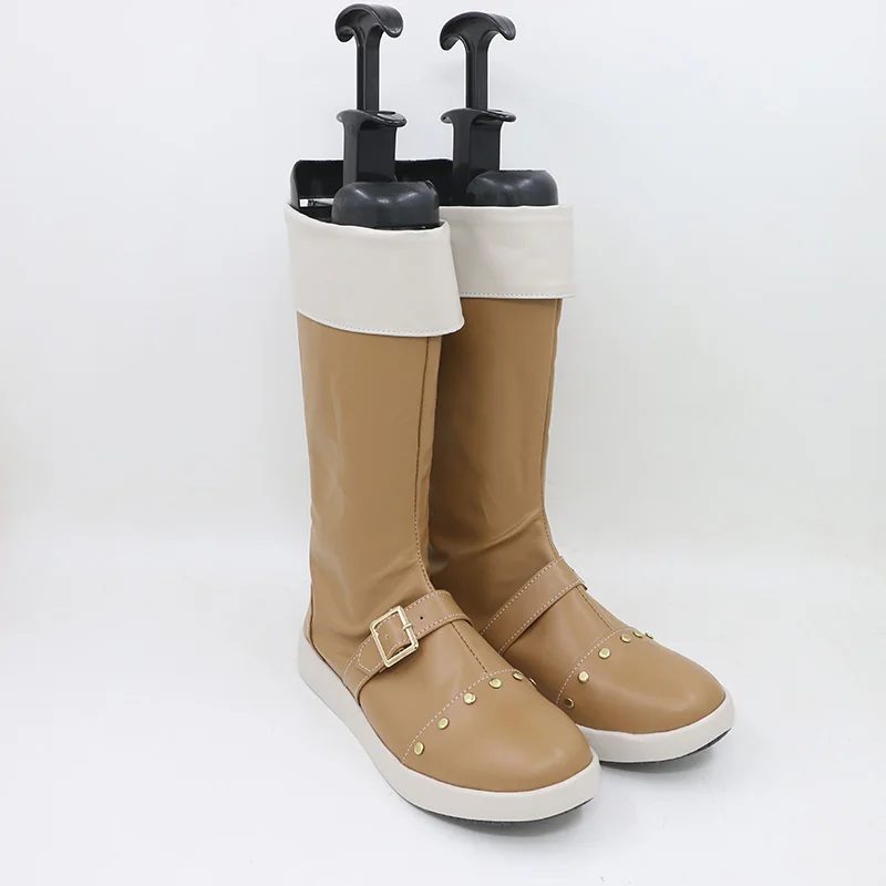 Anime dbz super granolah cosplay traje sapatos feitos à mão botas de couro falso festa de carnaval botas de halloween