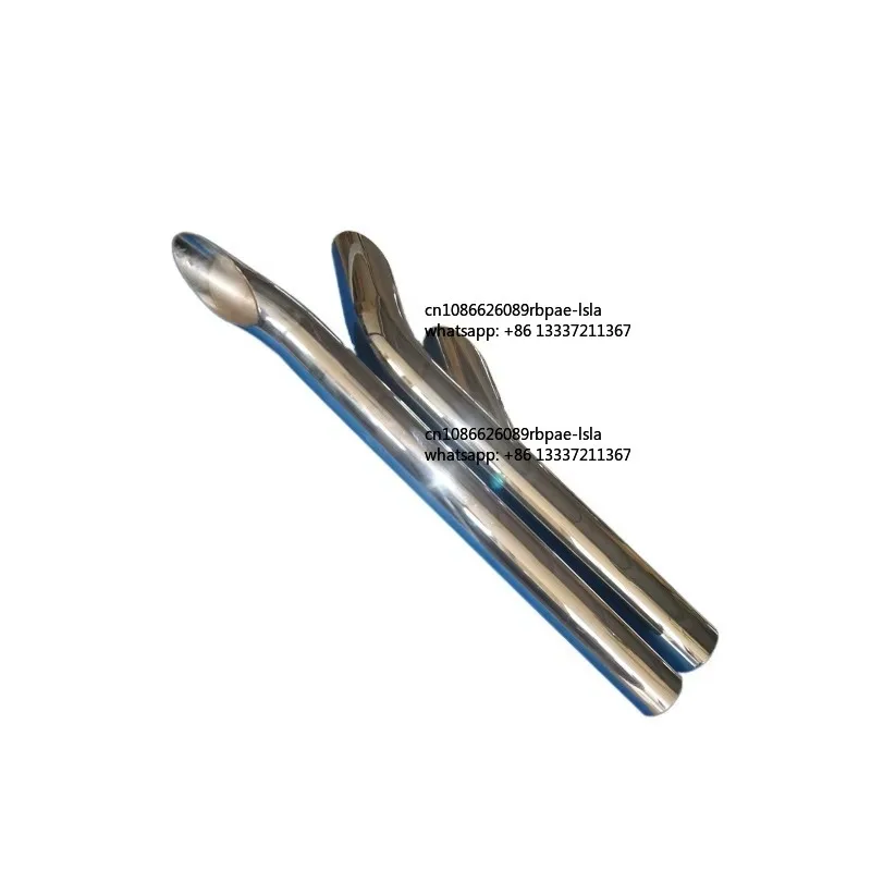 Manufacturer Curved Chrome Stainless Steel Exhaust Stack Pipe