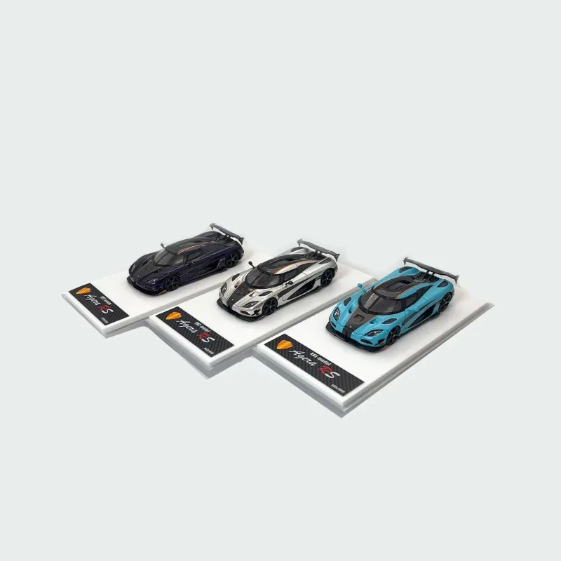 

1:64 Agera RS carbon pattern diecasting simulation resin car model collection ornaments, children's toys, adult decorative gifts