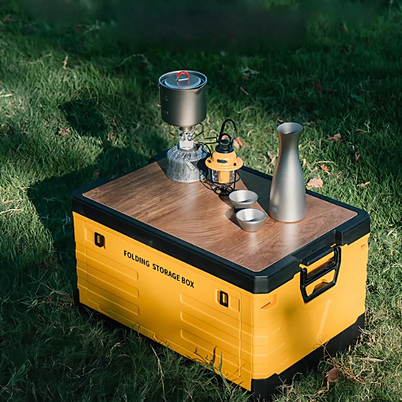 Foldable Large Capacity Storage Box Convenient Vehicle-mounted Storage Box Relaxing Multifunctional Camping Outdoor Tools